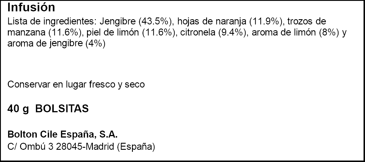 TWININGS INFUSIO LLIMONA GINGEBRE X20